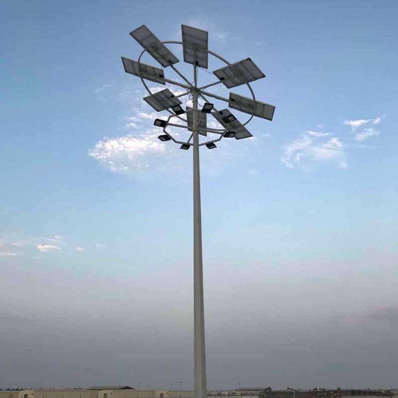 Solar High Mast Pole